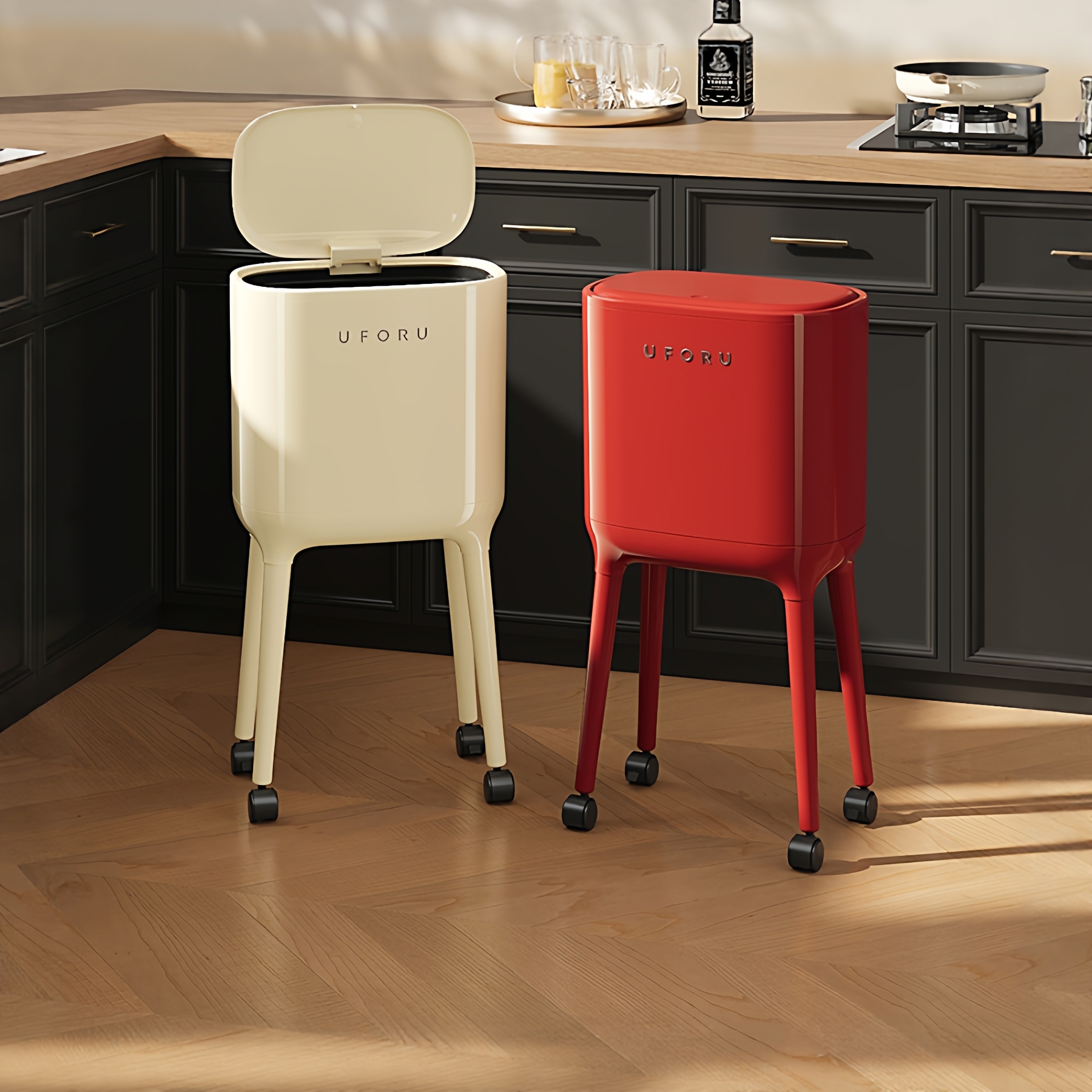 厨房垃圾桶专用家用2025新款