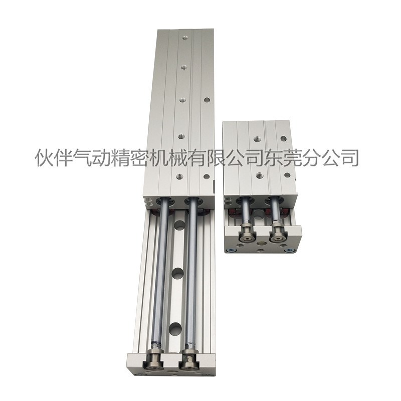 亚德客型滑台气缸HLQL/HLQ16-10/20/30S/SA/SAS/BS/BF/AF循环滚珠