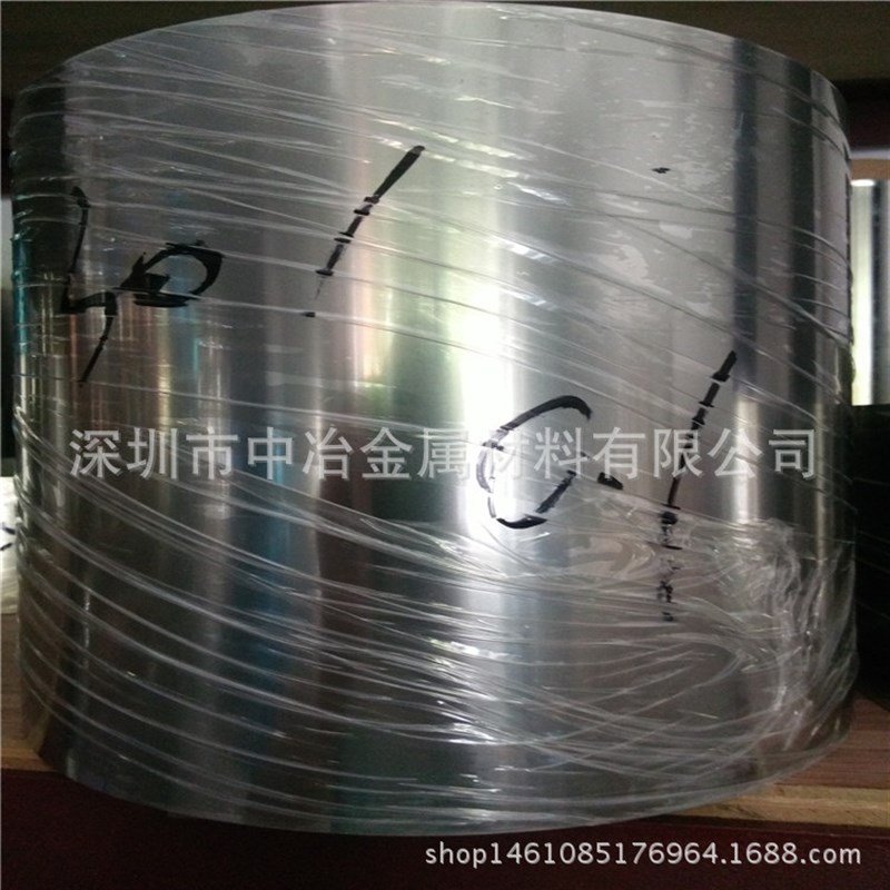301特硬590度0.1mm厚不锈钢带蚀刻 2B面 亚光面 BA面 镜面有现货