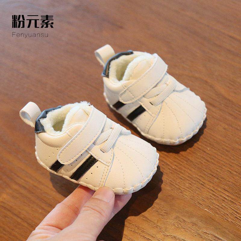冬季婴鞋sORSS1bS子底学步鞋男宝宝棉儿鞋-月一软岁婴幼女秋冬儿