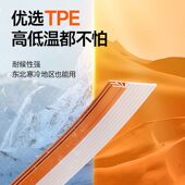 甄选窗户密封条推拉窗隔音神器临街铝合金门窗家装 防风防风纱窗防