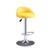 甄选脚凳吧台椅酒吧椅升降 家用靠背吧凳 皮质吧台转椅