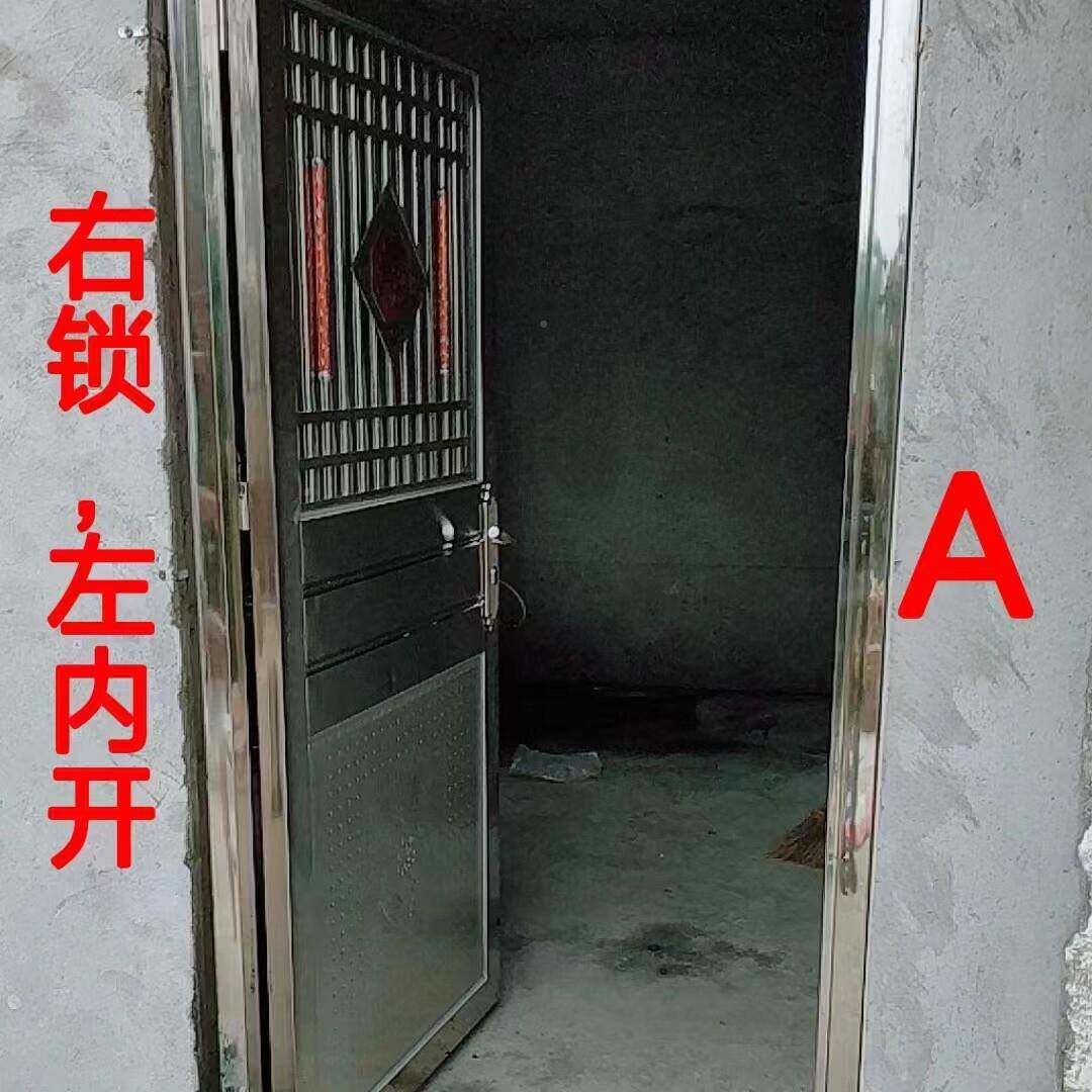 不锈钢门单台门租简易门杂物间门进门仓库201加厚门楼顶门阳门出