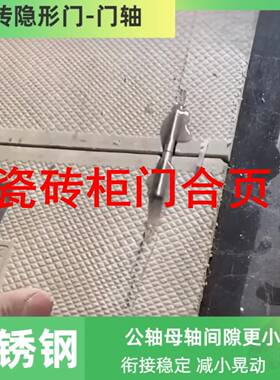 瓷砖柜门合页瓷j砖合页瓷砖隐形门门轴石材暗门铰链下水道检修口