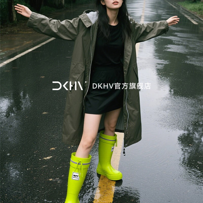 采购产品女式雨靴,高帮水靴,防水,防滑z外穿,厚底雨靴,水鞋,钓鱼