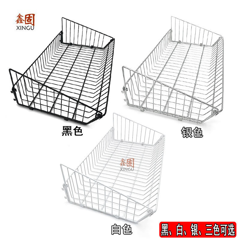 加厚卡a柱卡篮子衣m帽间挂衣架收纳篮黑白色网格篮A柱货架多层拉