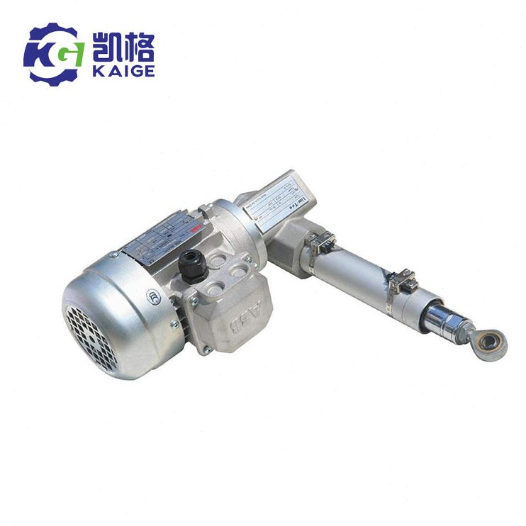 甄选直供齿轮速机铝合金螺旋丝杆 伺服法兰LAP25电动推杆