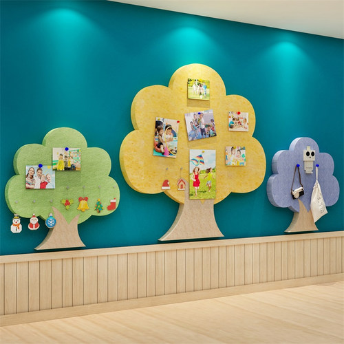 毛毡板墙贴纸幼儿园环创主题墙环境材料成品教室布置班级文化装饰