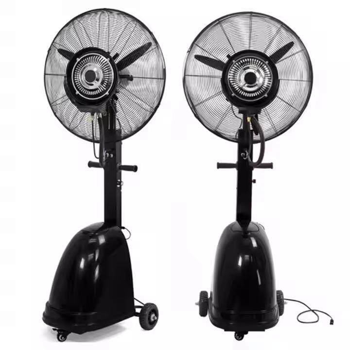 P 110V出口南美北美工业、户外车间作业喷雾风扇雾化扇降温水冷扇