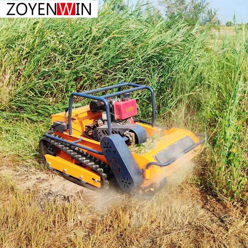 遥控履带割草机果园草坪除草机柴油全地形开荒边坡山区打草碎草机,农机/农具/农膜,割灌机/割草机/油锯,淘宝优惠券,粉丝福利购,淘宝优惠卷