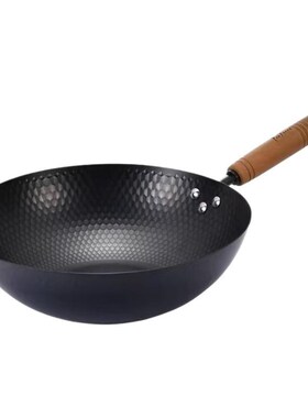 德国prefered布洛菲德铁锅炒菜锅家用无涂层已开锅轻便炒