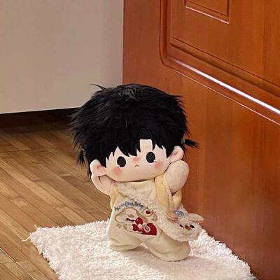 20厘米棉花娃娃20cm娃衣电话小狗套装正常体胖胖体无属性替换装布