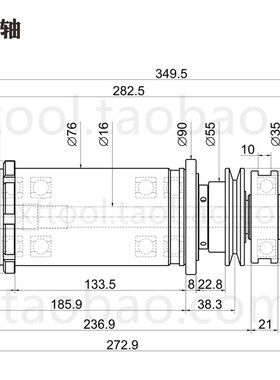 台湾自动车床主轴数控原装高精度 名阳奇峰三合15型20型22型