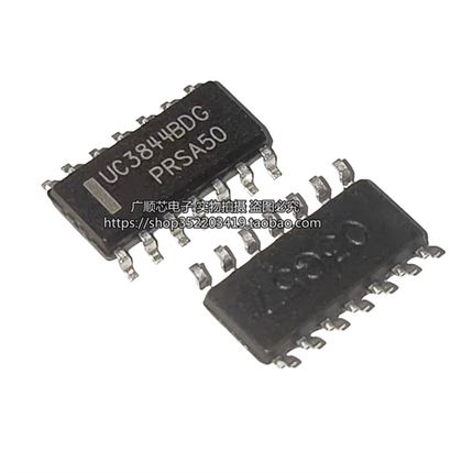 UC3844B UC3844BDG UC3844BDR2G 电源管理芯片SOP-14封装