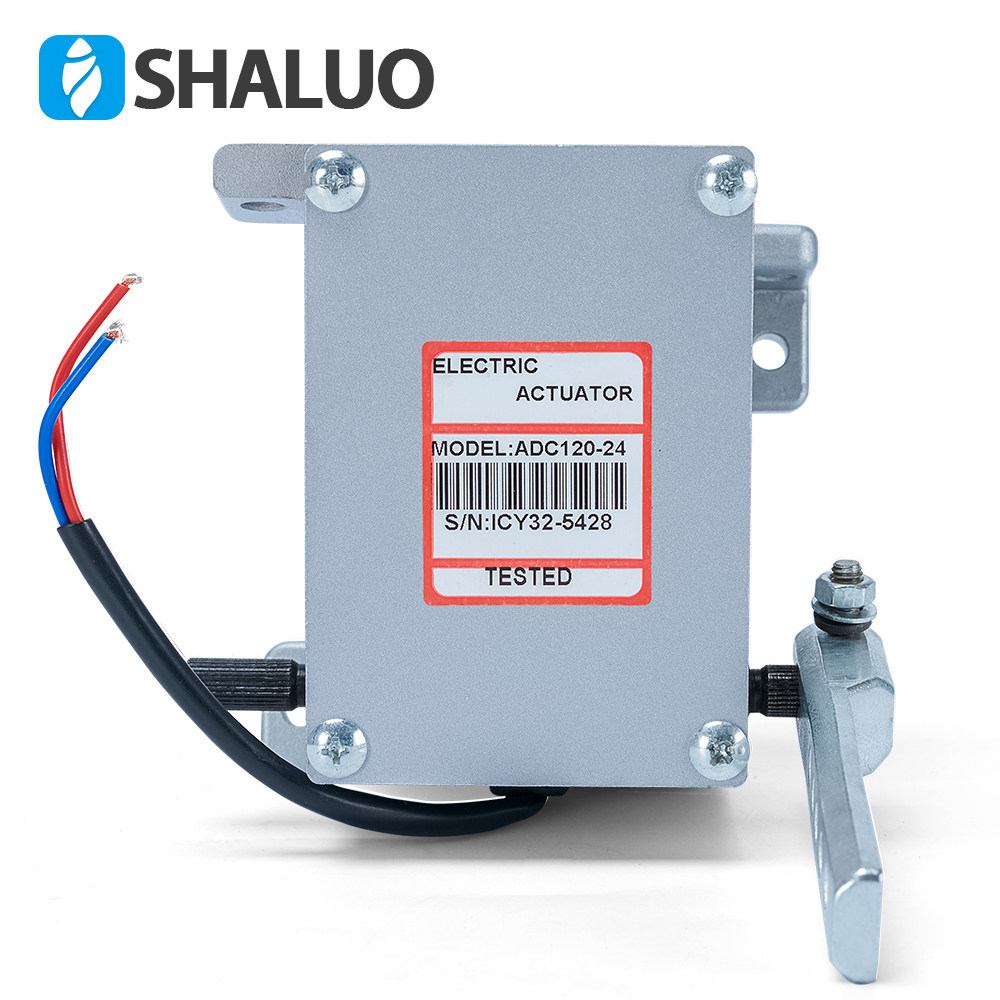 24V12V柴油发电机组外置执行器ADC120电调电子油门转速熄火控制器