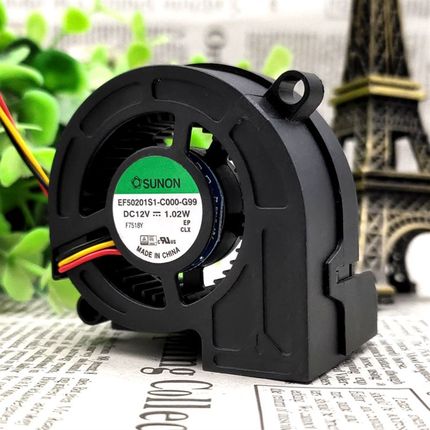 SUNON EF50201S1-C000-G99 12V 1.02W 5020 磁悬浮离心涡轮风机