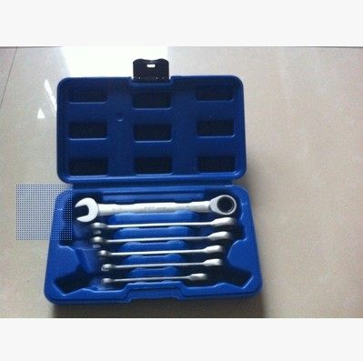 三箭 棘轮扳手梅花扳手 英制亚光6PCS组套 汽车维修五金工具