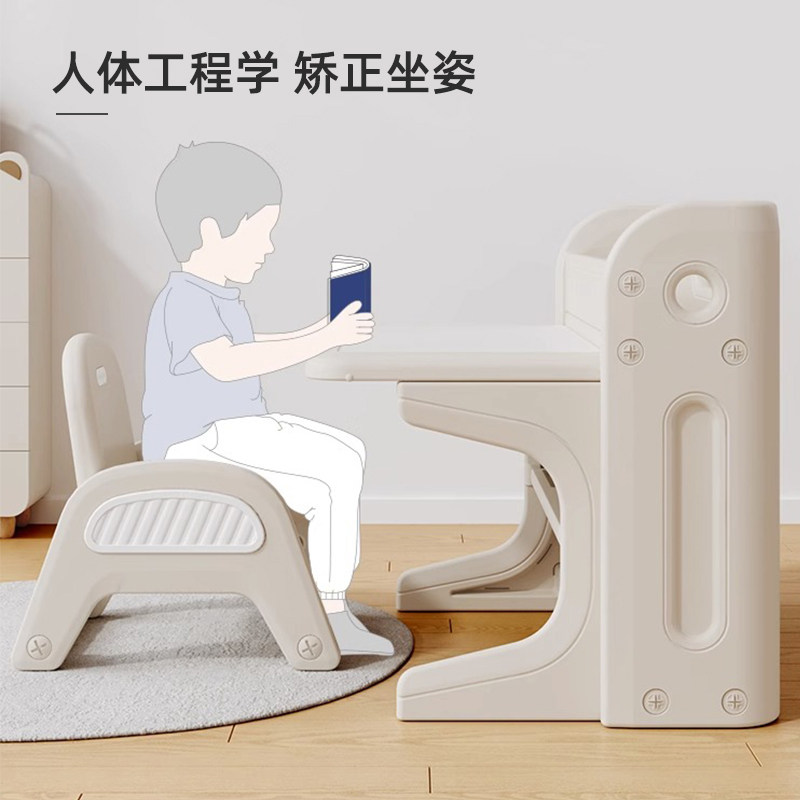 儿童学习桌椅套装可折叠宝宝幼儿园玩具桌子画画宝宝写字家用书桌