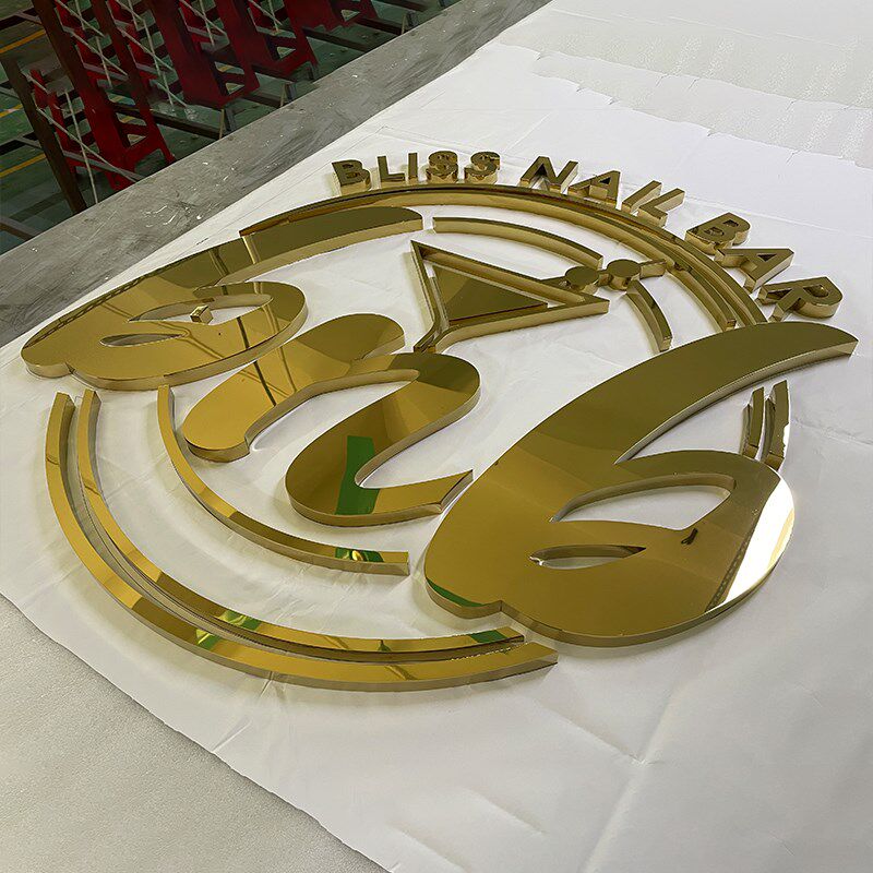 精品不锈钢字 招牌牌匾定制 金属字logo定制广告牌