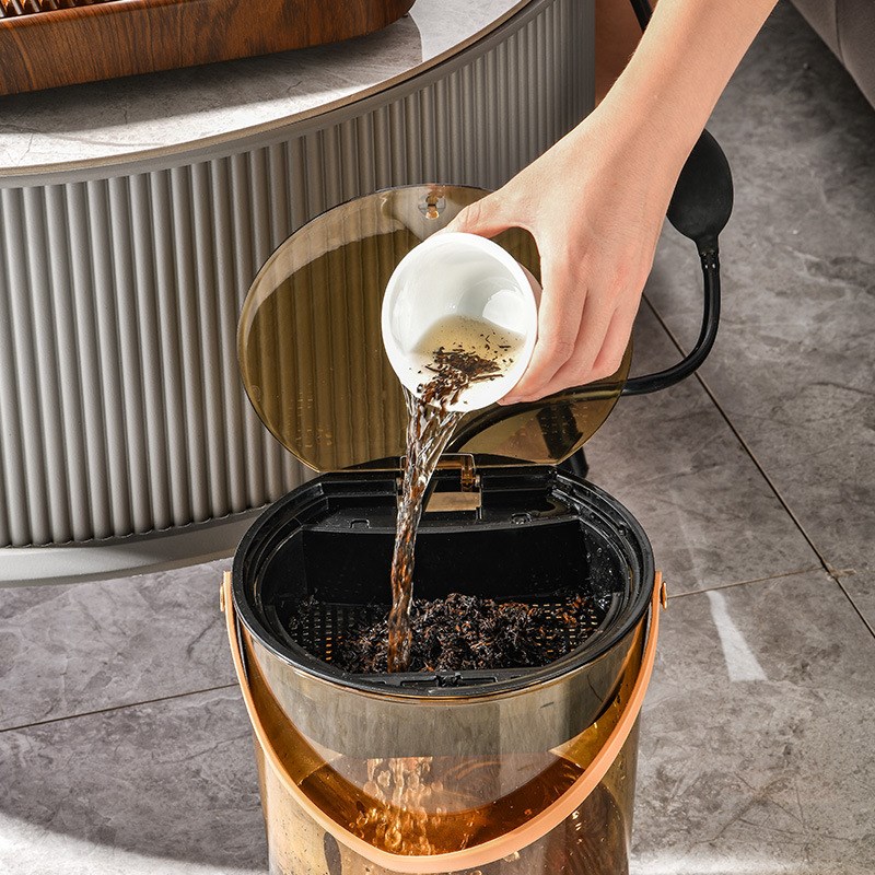 茶水桶茶渣分离过滤排水桶茶道茶台垃圾桶功夫茶具配件家用废水桶