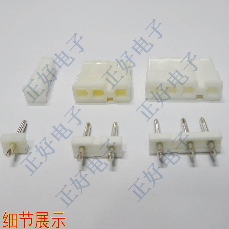 TJC2接插件条形连接器C2-1Y/2Y/3Y/6Y 7.5mm-5mm间距连绕端子针座