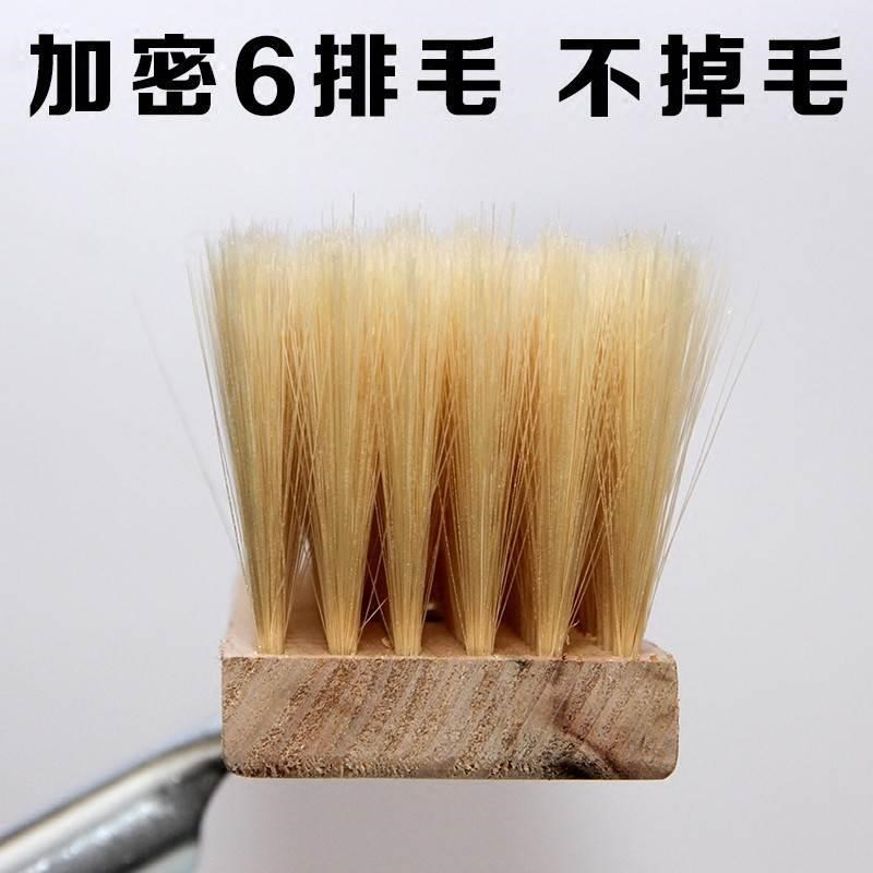 猪鬃软毛洗车刷头客车大巴清洁毛刷可替换刷头货车长毛汽车刷拖把