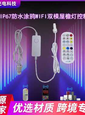 屋檐灯/幻彩控制器/IP67防水2.4G涂鸦双模幻彩+W屋檐灯幻彩控制器