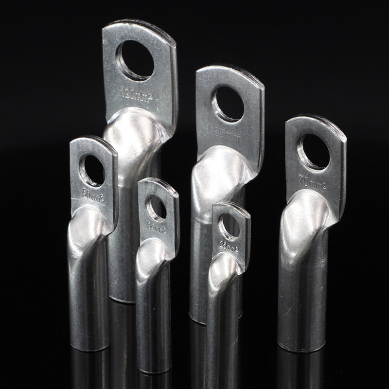 DTG紫铜镀锡铜鼻子电缆铜接头线鼻子线耳-95/120/150/185/240/300