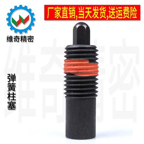 PJLR PJHR 弹簧柱塞 弹簧销 定位柱 六角销 M10M12M16 VCN517现货