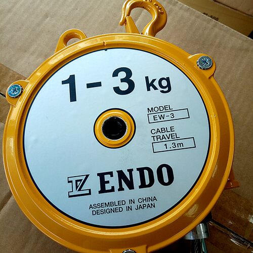 日本远藤ENDO自锁式拉力平衡吊 塔式弹簧平衡器EW-3平衡吊钩正品