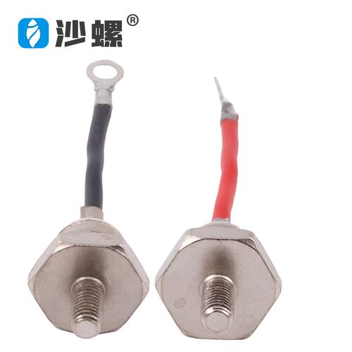 无刷柴油发电机整流桥整流管ZX25A40A70A-12正反向带线旋转二极管