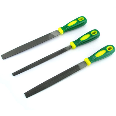 Berry Lion/百威狮 双色柄锉刀 扁平/半圆/三角锉 木工锯锉刀