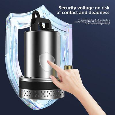 富格直流潜水泵家用小型12v24v48v60v72v电瓶电动车农用灌溉抽水