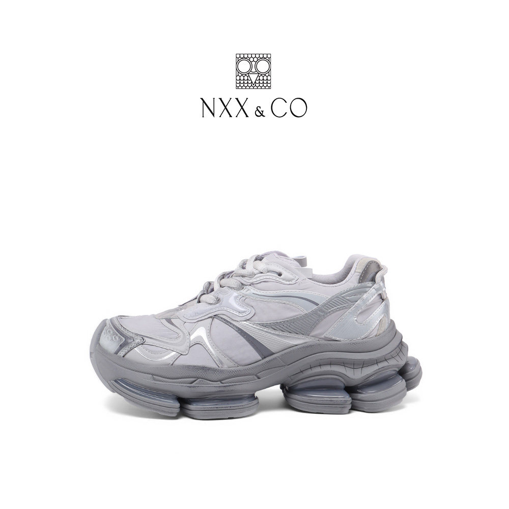 NXX&CO新款四季复古增高厚底老爹鞋女小个子网面透气运动休闲鞋