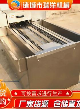 荷兰鸡爪切割机波兰切鸡爪机不锈钢链板输送鸡脚切割机