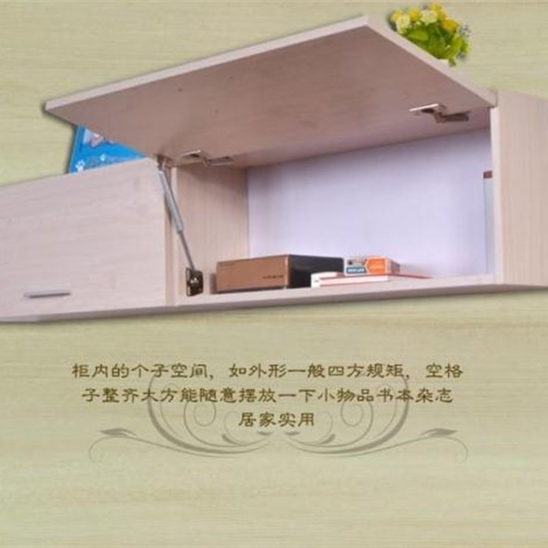 定制新款厨房吊柜浴室挂柜卧室墙柜阳台壁柜衣橱顶柜吊柜上开柜