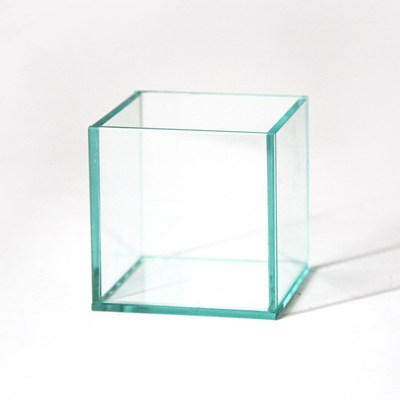 定制大小玻璃缸正方形透明玻璃容器水培植物养鱼鱼缸花盆玻璃罩