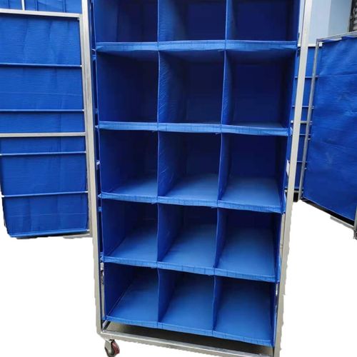 物流仓库堆垛架 布兜帆布汽车货架 汽车物料架 移动线棒货架