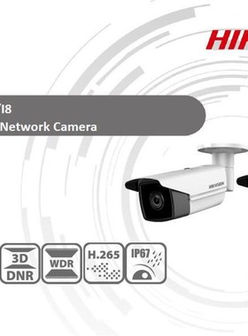 DS-2CD2T85FWD-I8海康纯英文机海外版8 MP(4K) IR Fixed