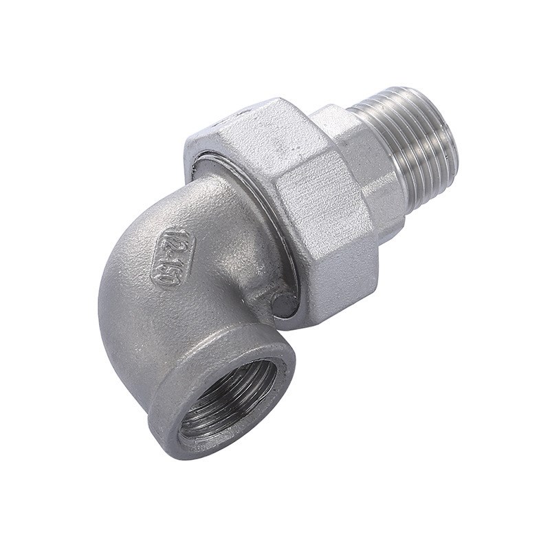 厂家供应 储钢丝扣管件系列 活接头外丝弯头 不锈钢材质 规格齐全