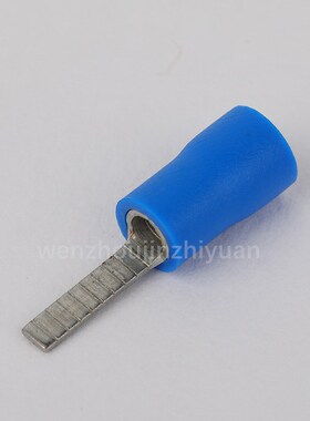 片型冷压端子DBV1.25-10红色PVC绝缘插片接线端子片形端头