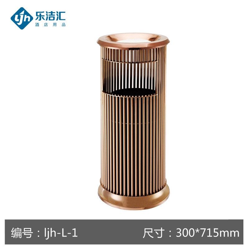 厂家直销不锈钢小蛮腰座地烟灰桶酒店垃圾桶电梯立式烟灰缸桶