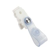 甄选厂牌夹塑料证夹胸卡吊夹 彩色塑料夹工牌牌卡扣华联KAM夹