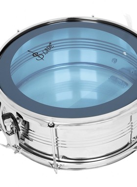 甄选SLADE不锈钢小军鼓蓝色PET鼓皮14英寸军乐队打击乐器小军鼓送