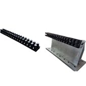 甄选钉型橡胶震垫板 钢箱梁防撞橡胶挡块桥梁钉型缓冲橡胶板