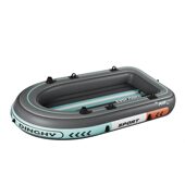 甄选青色皮划艇加厚户外钓鱼船耐磨加冲锋舟双人漂流船