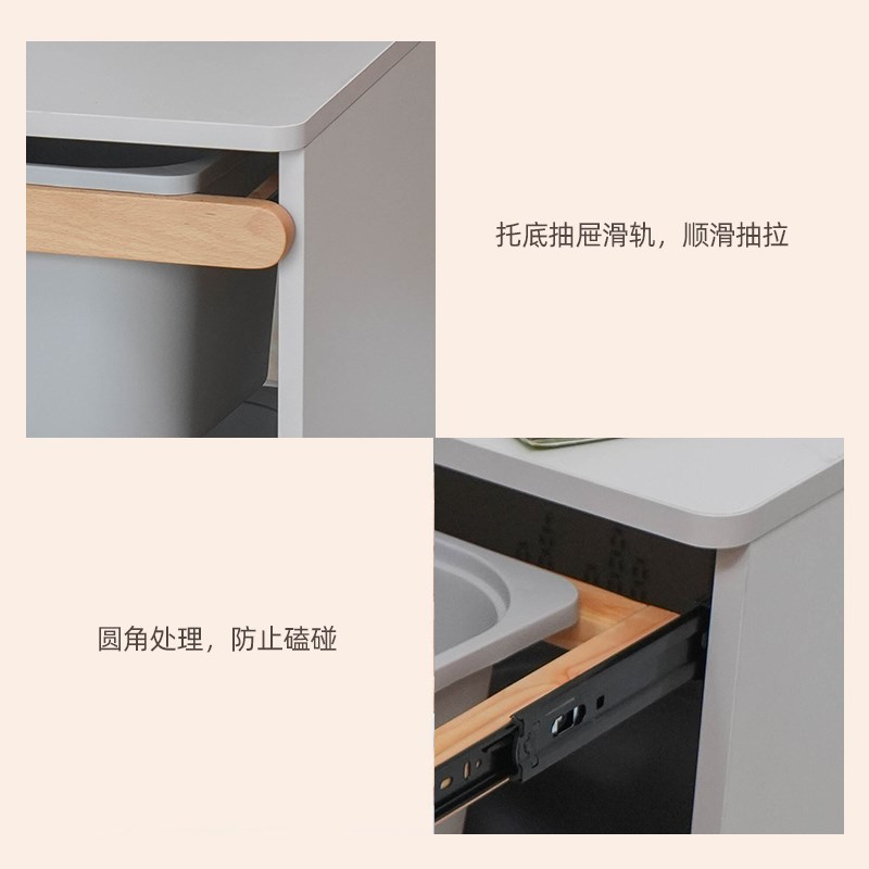 喜罕蒙氏儿童收纳柜玩具收纳架宝宝大容量置物柜分类整理储物箱