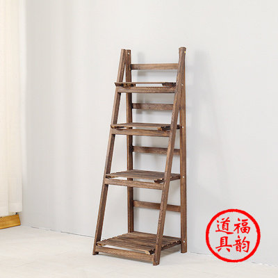 森系婚庆道具木制多层花架木架置物架婚礼舞台装饰迎宾区摆件用品