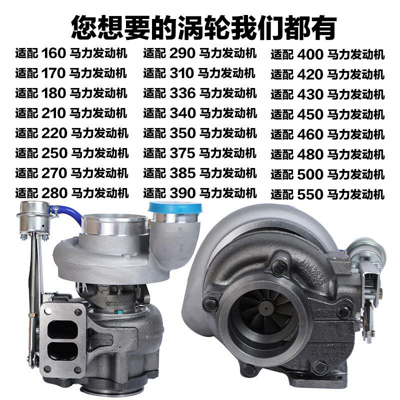 货车朝锡扬云潍玉490 4100 4102 4105 4108O 4110柴油机涡轮增压