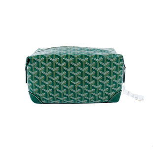 高雅德手拿洗漱包狗牙化妆包收纳袋印花拉链豆腐包男女字母包